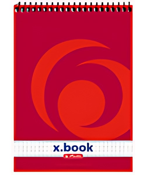 herlitz Bloc-notes à spirale x.book, A6, 50 pages