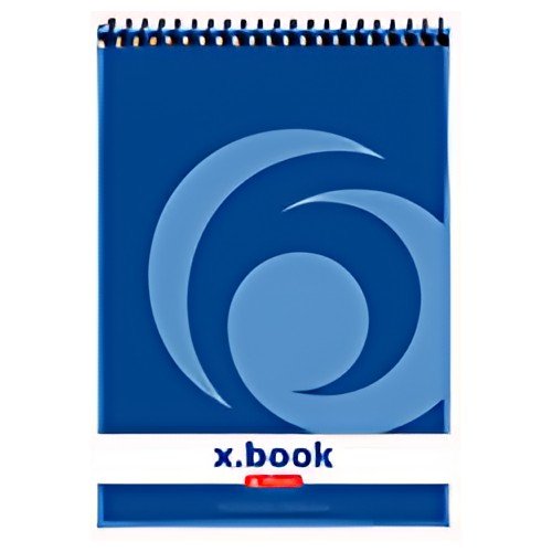 herlitz Bloc-notes à spirale x.book, A7, 50 pages, ligné