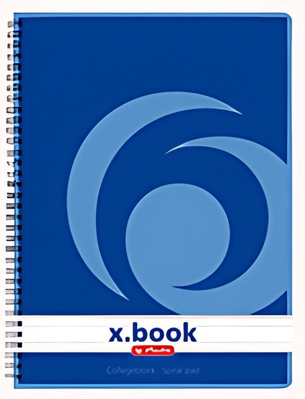 herlitz Cahier à spirales x.book A5, 160 pages, ligné