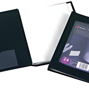 Rexel Protège documents de présentation, format A5, noir