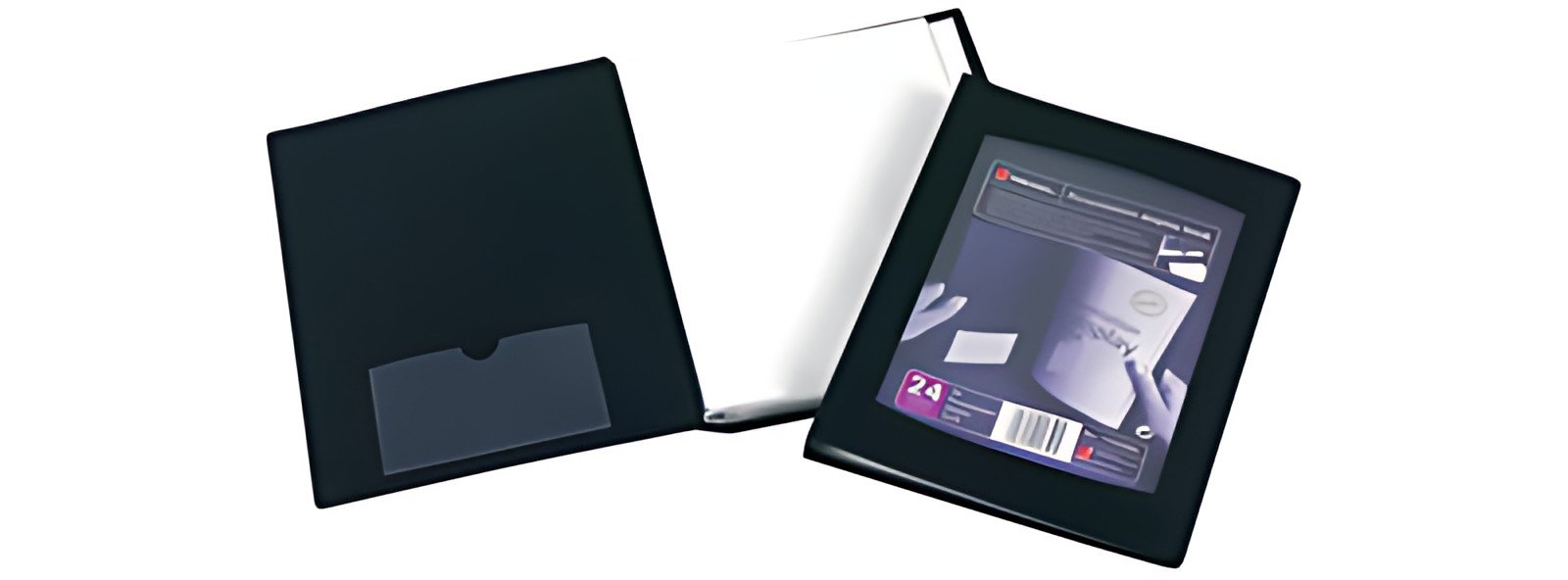 Rexel Protège documents de présentation, format A5, noir