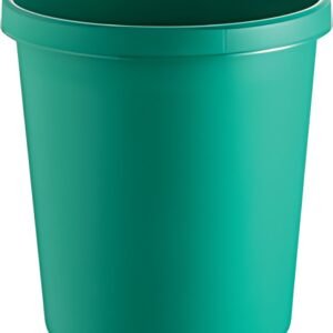 helit Corbeille à papier "the german", 18 litres, PE, vert