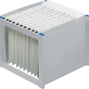 helit Bac pour dossiers suspendus "the rack", gris lumière