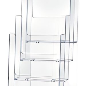 helit Porte-brochures de table "the helpdesk", transparent