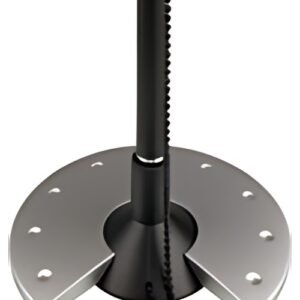 helit Porte-stylo Silver "the base", avec chaîne, argent