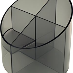 helit Pot multifonction "the cross", 4 compartiments, gris