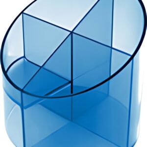helit Pot multifonction "the cross", 4 compartiments, bleu