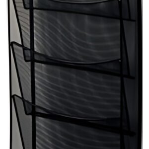 helit Porte-brochures mural "the news network", noir