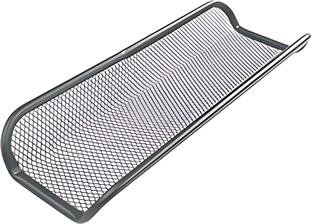 helit Bac à crayons "the tray network", fil métal, argent
