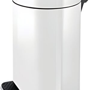 helit Poubelle cosmétique à pédale avec ions d'argent