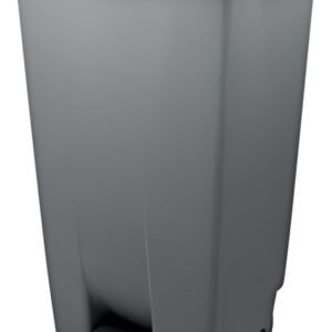 helit Poubelle à pédale "the step chief", 120 litres, noir