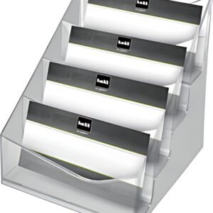 helit Porte-cartes de visite "the helpdesk", transparent