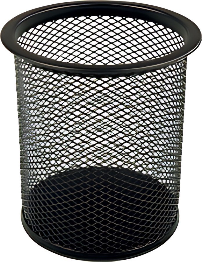 helit Pot à crayons "the round network", noir