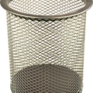 helit Pot à crayons "the round network", argent