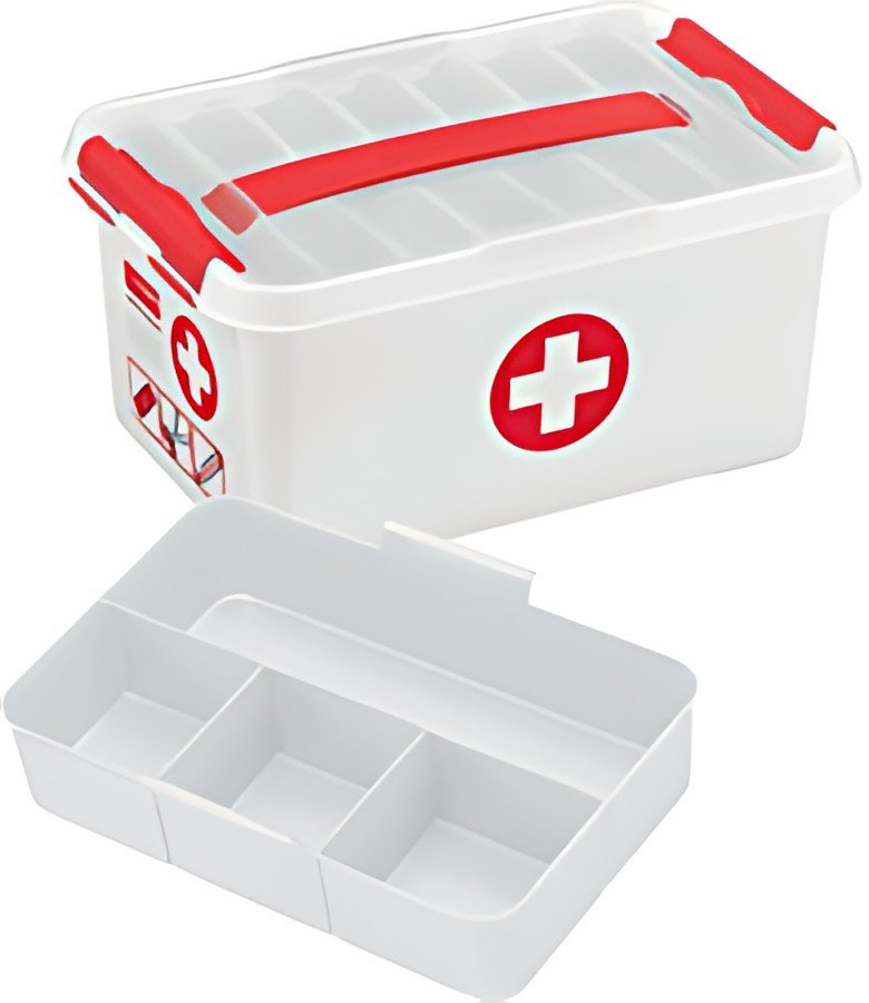 helit Boîte de rangement "q-line" - Premiers secours