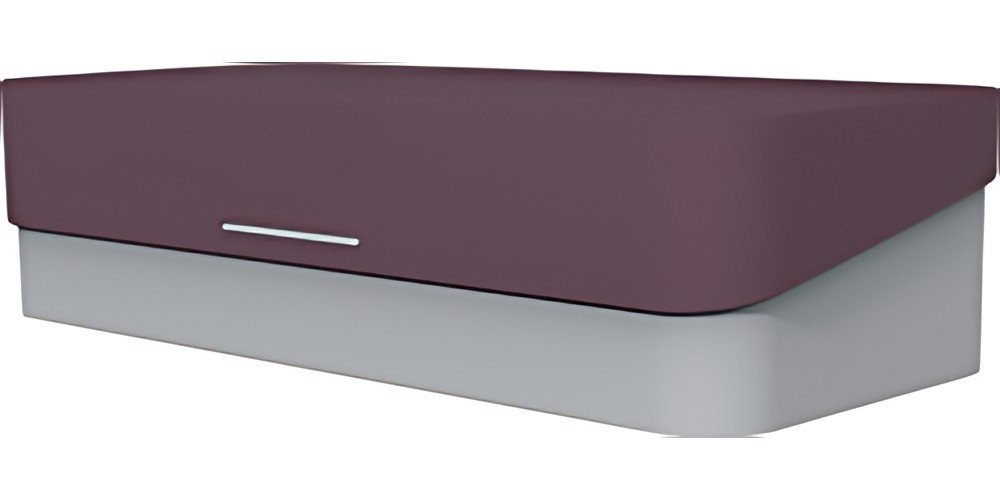 helit Organiseur de bureau portable, rouge