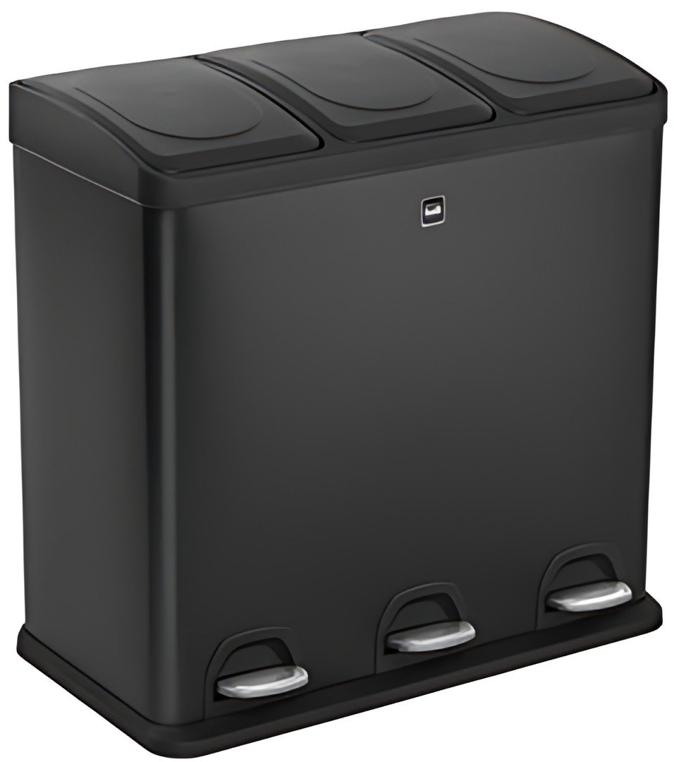 helit Poubelle de tri sélectif "the separator", 3x 20 litres