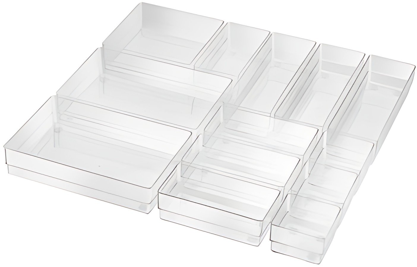 helit Kit d'inserts de tiroir "the organizer", PS, 13 pièces