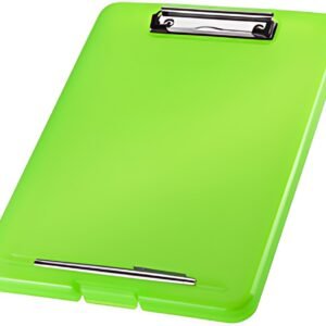 helit Porte-bloc avec compartiment "the clip", A4, vert