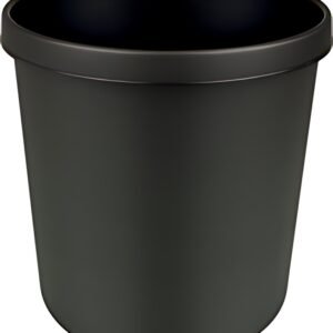 helit Corbeille à papier "the firefighter", 12 L, noir