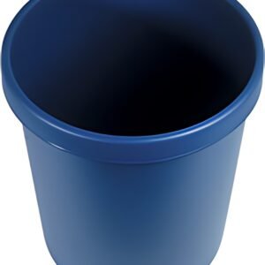 helit Corbeille à papier "the german", 45 litres, PE, bleu