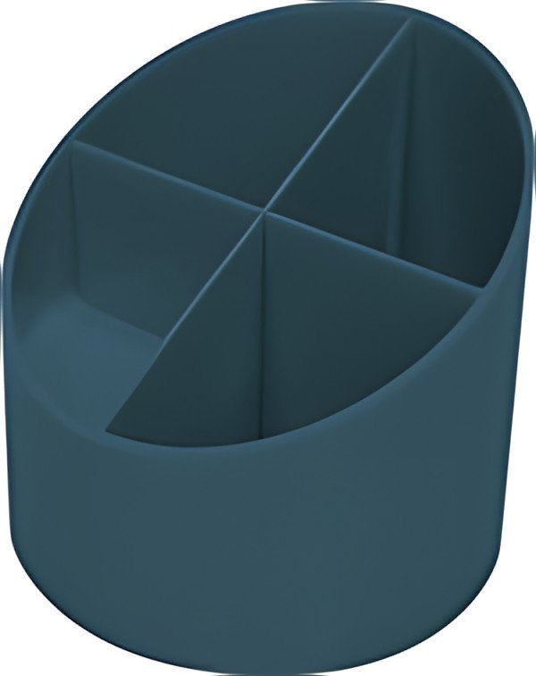 helit Multipot à crayons "the green cross", bleu