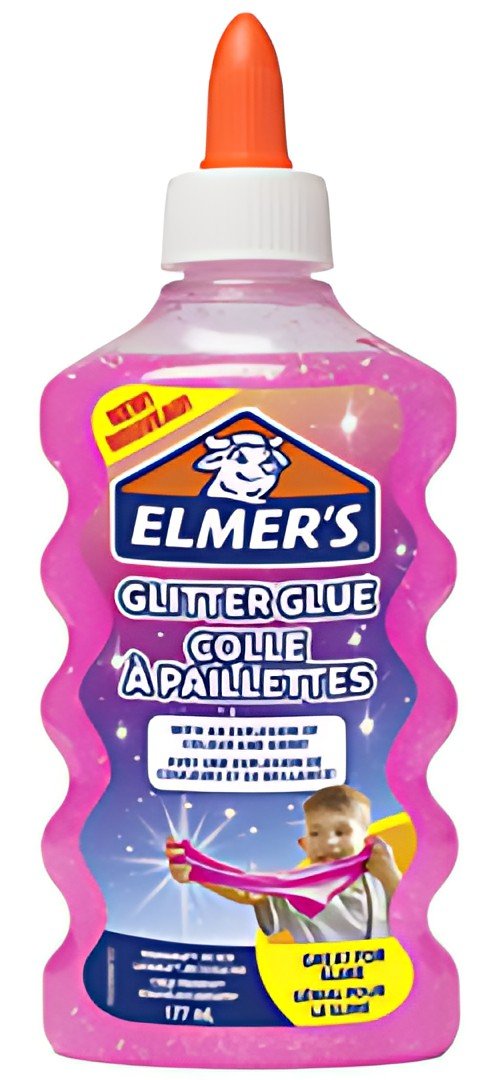 ELMER'S Colle à paillettes "Glitter Glue", 177 ml, fuchsia