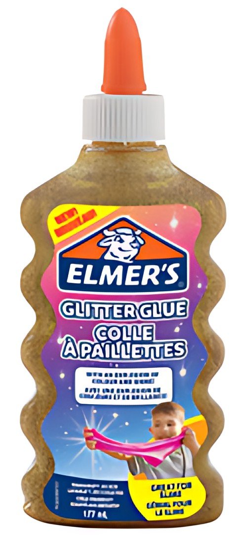 ELMER'S Colle à paillettes "Glitter Glue", 177 ml, or