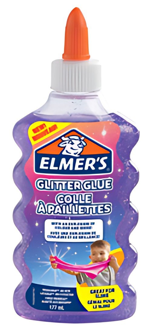 ELMER'S Colle à paillettes "Glitter Glue", 177 ml, violet
