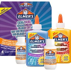 ELMER'S Slime Kit "Color Changing Slime Kit", 4 pièces