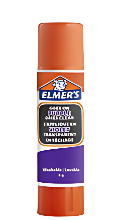 ELMER'S Bâton de colle Disappearing Purple, 40 g, blister x5