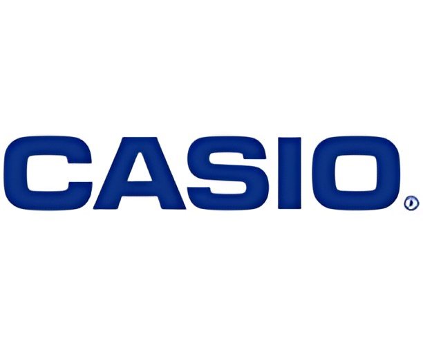 CASIO Cassette à ruban XR, 12 mm / 8 m, noir sur blanc