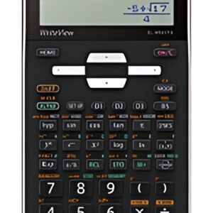 SHARP Calculatrice EL-W531 TG, couleur: noir / blanc