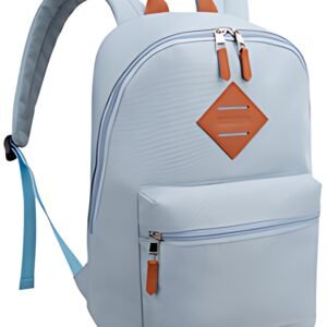 BESTLIFE School Sac à dos pour laptop COL-CAKE, bleu clair