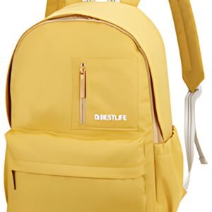 BESTLIFE School Sac à dos pour laptop COL RAINBOW, jaune