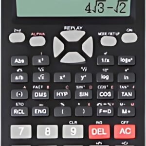 Rebell Calculatrice scolaire SC2060S, noir