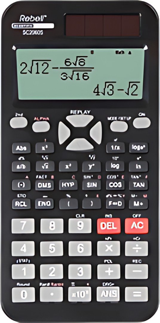Rebell Calculatrice scolaire SC2060S, noir