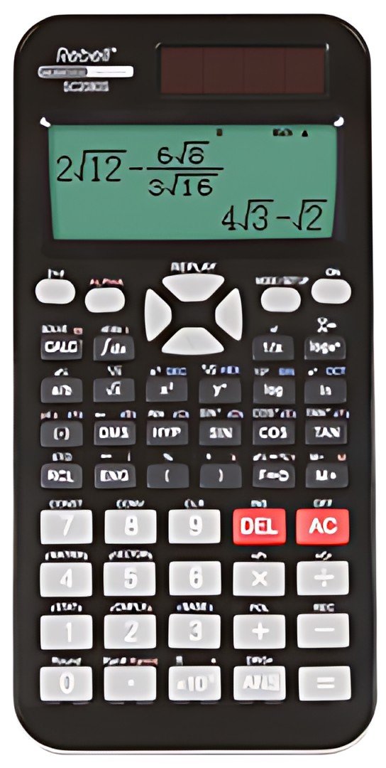 Rebell Calculatrice scolaire scientifique SC2080S, noir