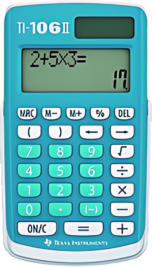 TEXAS INSTRUMENTS Calculatrice de poche TI-106 II
