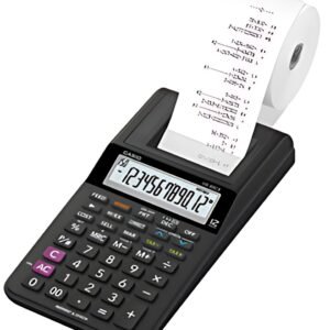 CASIO Calculatrice imprimante modèle HR-8 RCE-WE, blanc