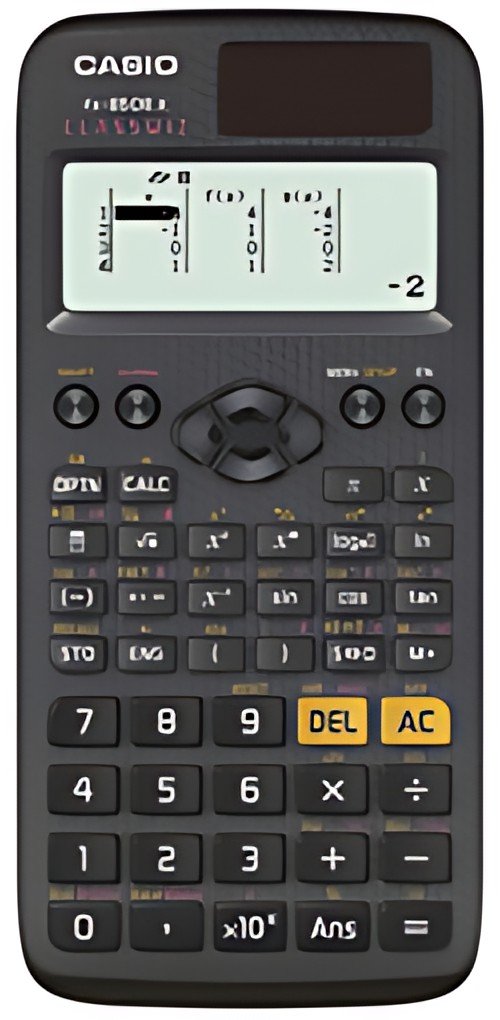 CASIO Schulrechner FX-85DE X, Solar-/ Batteriebetrieb