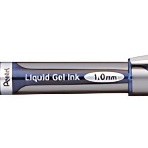 Pentel Stylo roller à encre gel EnerGel BL57, bleu