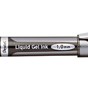 Pentel Stylo roller à encre gel EnerGel BL60, noir