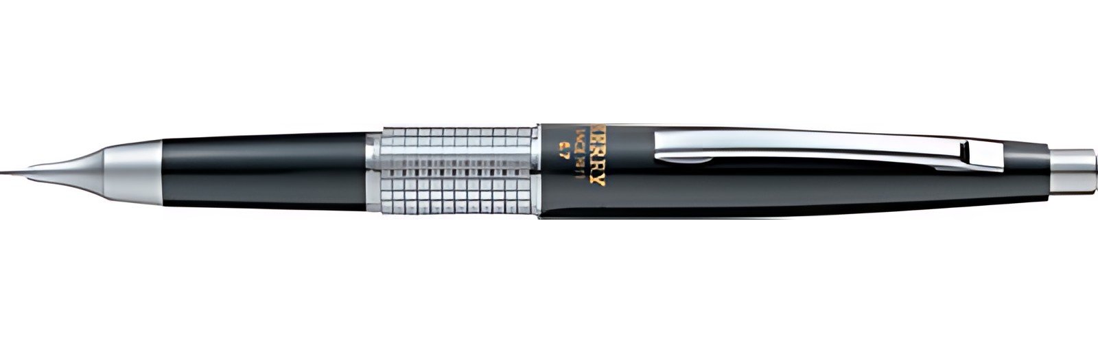 Pentel Porte-mines KERRY P1037, métallique, noir