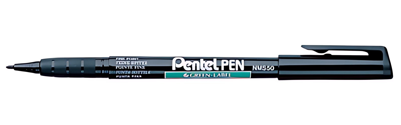 Pentel Marqueur permanent GREEN-LABEL NMS50, noir