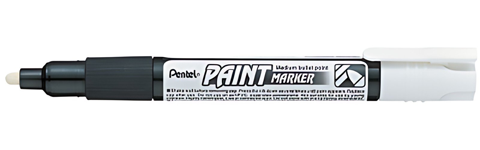 Pentel Marqueur peinture PAINT MARKER MMP20, blanc