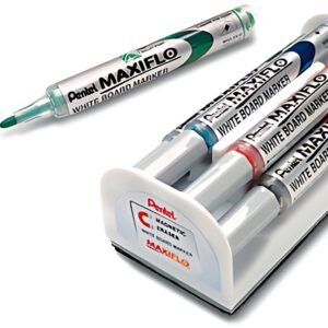 Pentel Set marqueur pour tableau blanc MAXIFLO MWL5S