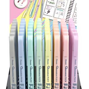 Pentel Surligneur Illumina Flex Pastel, présentoir de 48