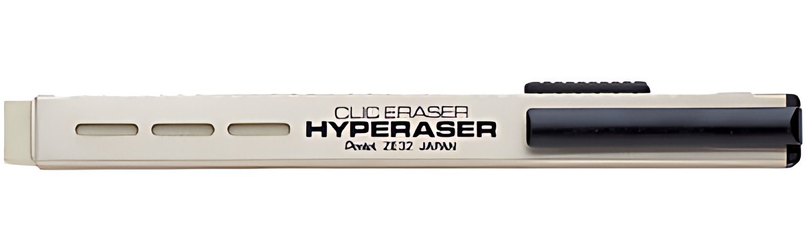 Pentel crayon effaceur à usage multiple HYPERASER ZE 32,