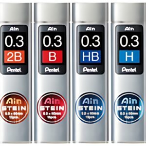 Pentel Mines fines pour porte-mines AIN STEIN C273,dureté HB